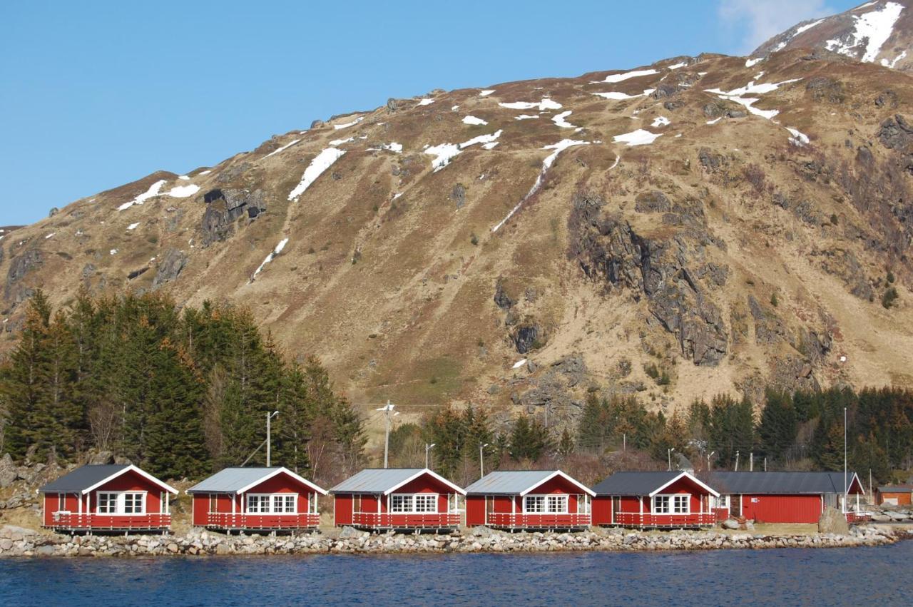 Brustranda Fjordcamping Valberg Esterno foto