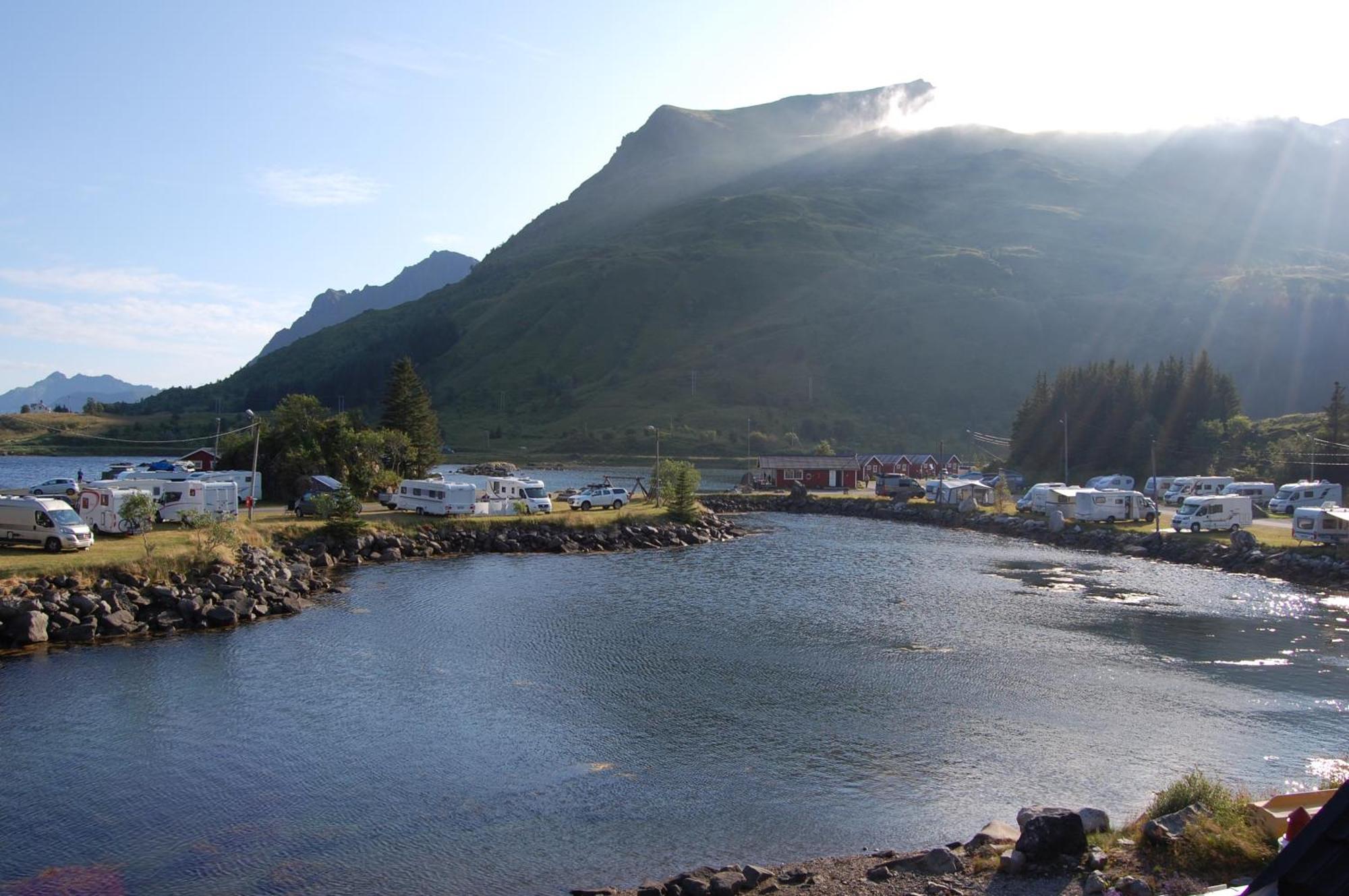Brustranda Fjordcamping Valberg Esterno foto